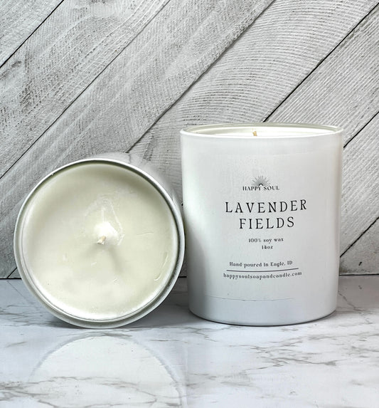 Lavender Fields Soy Candle